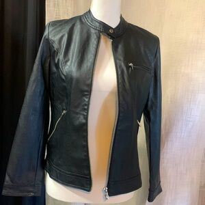 Black Leather Jacket with Timeless Style